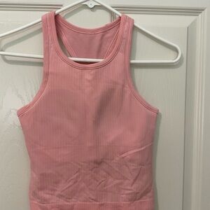 Lululemon Ebb to Street Cropped Racerback Tank Top